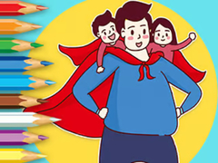 游戏Coloring Book: Father's Day