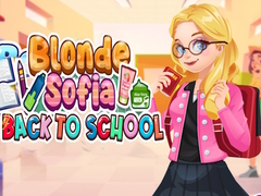 游戏Blonde Sofia Back to School