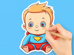 游戏Coloring Book: Cute Super Baby