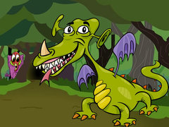 游戏Fun Monsters Jigsaw
