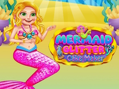 游戏Mermaid Glitter Cake Maker 