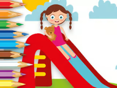 游戏Coloring Book: Playing Slide