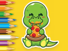 游戏Coloring Book: Hungry Dinosaurs