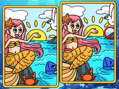游戏Mermaids Spot The Differences