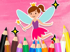 游戏Coloring Book: Little Pretty Fairy
