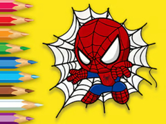 游戏Coloring Book: Baby Spiderman