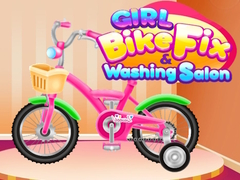 游戏Girl Bike Fix Washing Salon