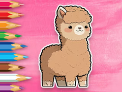 游戏Coloring Book: Cute Alpaca