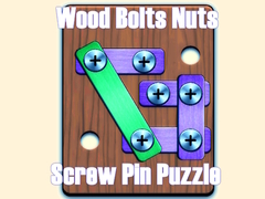 游戏Wood Bolts Nuts Screw Pin Puzzle