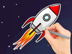 游戏Coloring Book: Flying Rocket
