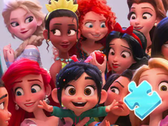 游戏Jigsaw Puzzle: Disney Princess Family Photo