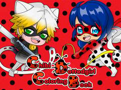 游戏Chibi Dotted Girl Coloring Book