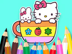 游戏Coloring Book: Kitty Cup