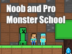 游戏Noob and Pro Monster School