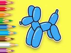 游戏Coloring Book: Balloon Puppy