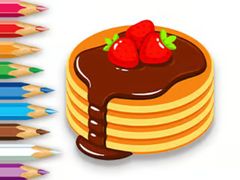 游戏Coloring Book: Strawberry Pancake