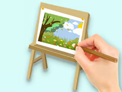 游戏Coloring Book: Paysage Drawing Board