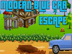 游戏Modern Blue Car Escape