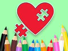 游戏Coloring Book: BTS Heart Jigsaw