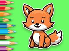 游戏Coloring Book: Baby Fox