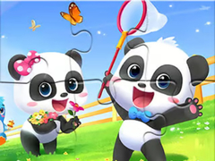 游戏Jigsaw Puzzle: Baby Panda Spring Outing
