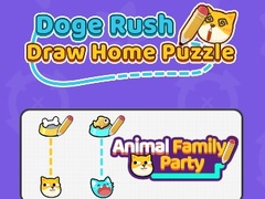 游戏Doge Rush : Draw Home Puzzle