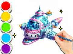 游戏Coloring Book: Space Travel