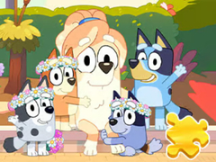 游戏Jigsaw Puzzle: Bluey Sweet Portrait