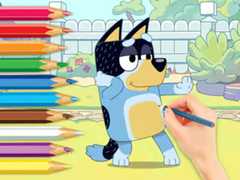 游戏Coloring Book: Bluey And Bingo