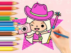 游戏Coloring Book: Toca Baca World