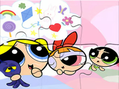 游戏Jigsaw Puzzle: Powerpuff Girls Sweet Dream