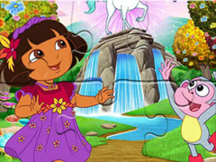 游戏Jigsaw Puzzle: Dora Wonderland