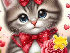 游戏Jigsaw Puzzle: Rose Cat