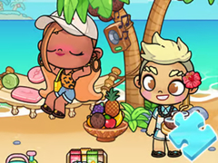 游戏Jigsaw Puzzle: Avatar World Sunbathing