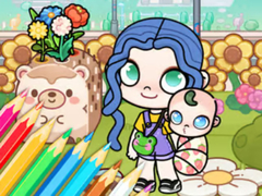 游戏Coloring Book: Avatar World Babycare