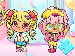 游戏Jigsaw Puzzle: Avatar World Candy Girl