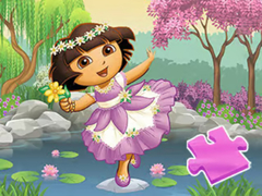 游戏Jigsaw Puzzle: Dora Lake Dance
