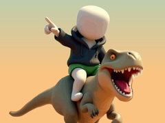 游戏Stickman. Dinosaur Arena