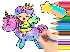 游戏Coloring Book: Unicorn Princess