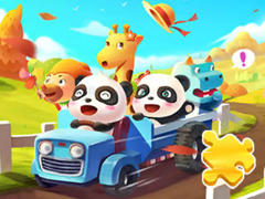 游戏Jigsaw Puzzle: Baby Panda Autumn
