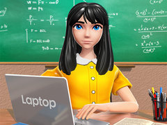 游戏School Teacher Game School Day