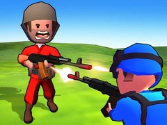 游戏Little Commander. Red vs Blue