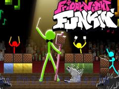 游戏FNF Rush E : Animation vs. Minecraft