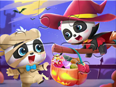 游戏Jigsaw Puzzle: Baby Panda Halloween