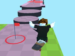 游戏Obby: Skateboard Race