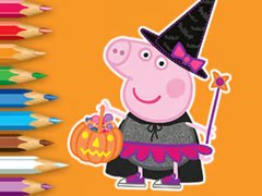 游戏Coloring Book: Peppa Pig Halloween