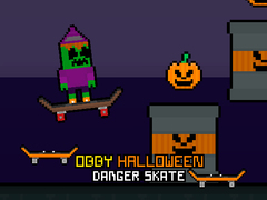 游戏Obby Halloween Danger Skate