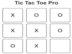 游戏Tic Tac Toe Pro