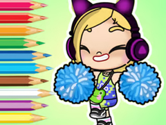 游戏Coloring Book: Avatar World Cheerleader