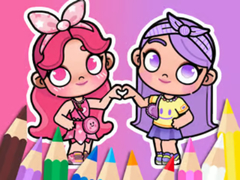 游戏Coloring Book: BFF In Avatar World